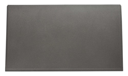 Blacha przed kominek ze stali, szara, 50x80 - ArtFuego B-3502-3-SZ-K