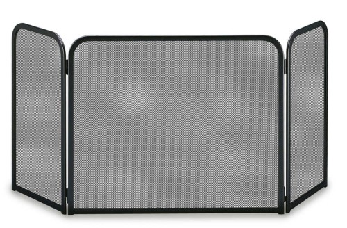 ArtFuego P-3302-2-CZ parawan przed kominek