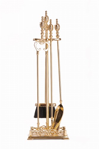 Akcesoria kominkowe z mosiądzu, POŁYSK - ArtFuego ZK-017