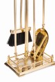 Akcesoria kominkowe z mosiądzu, POŁYSK - ArtFuego Z-1113-1-PO