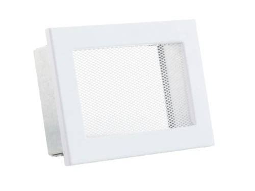 Kratka kominkowa PRO-V 190x170 z siatką, biała