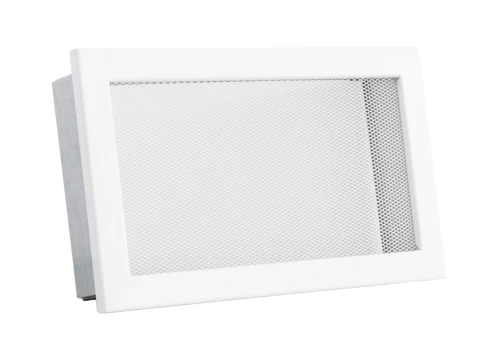 Kratka kominkowa PRO-V 240x170 z siatką, biała