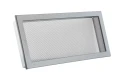 Kratka kominkowa PRO-V 240x170 z siatką, czarna