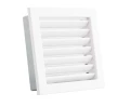 Kratka kominkowa PRO-V 220x220 ze stałą żaluzją, biała
