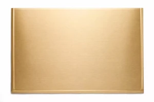 Blacha przed kominek z mosiądzu, SATYNA, 50x80 - ArtFuego B-1503-3-SA-K