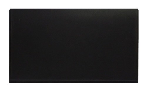 Blacha przed kominek ze stali, czarna, 40x70 - ArtFuego B-3500-3-CZ-K